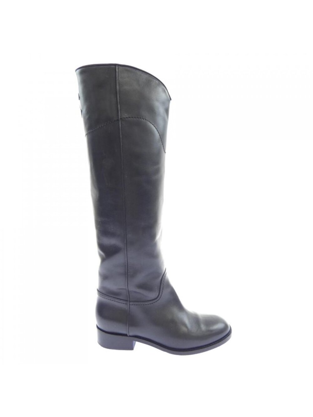 Chanel Long Boots Black